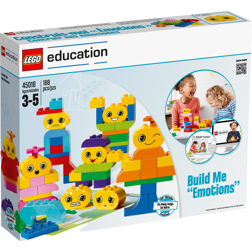 LEGO® Education Build Me Emotions Zbuduj Emocje opakowanie zawierające zestaw klocków lego