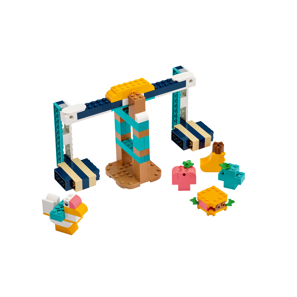 model zbudowany z zestawu LEGO Education nauki przyrodnicze i ścisłe od 8 lat