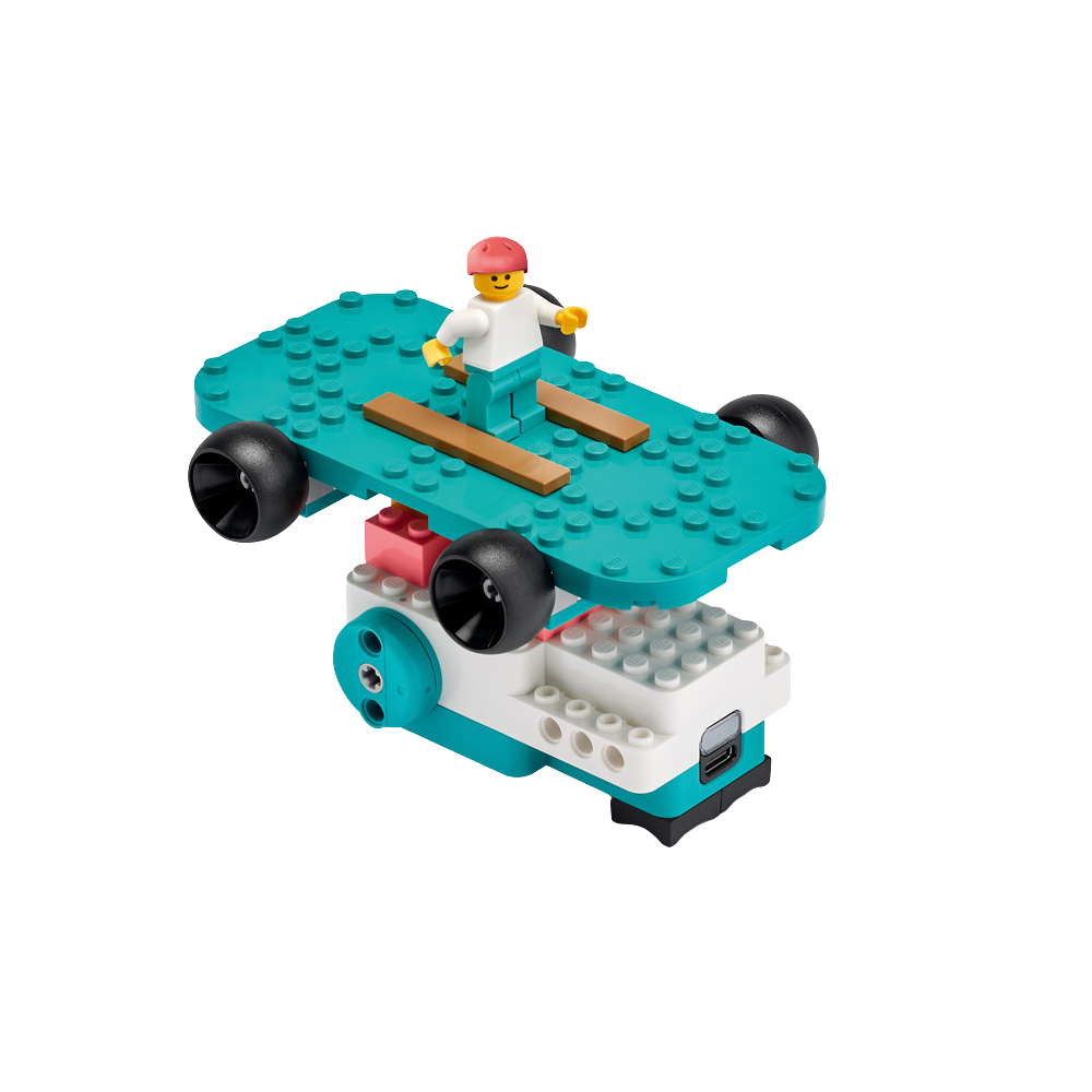 model zbudowany z zestawu LEGO Education nauki przyrodnicze i ścisłe od 8 lat