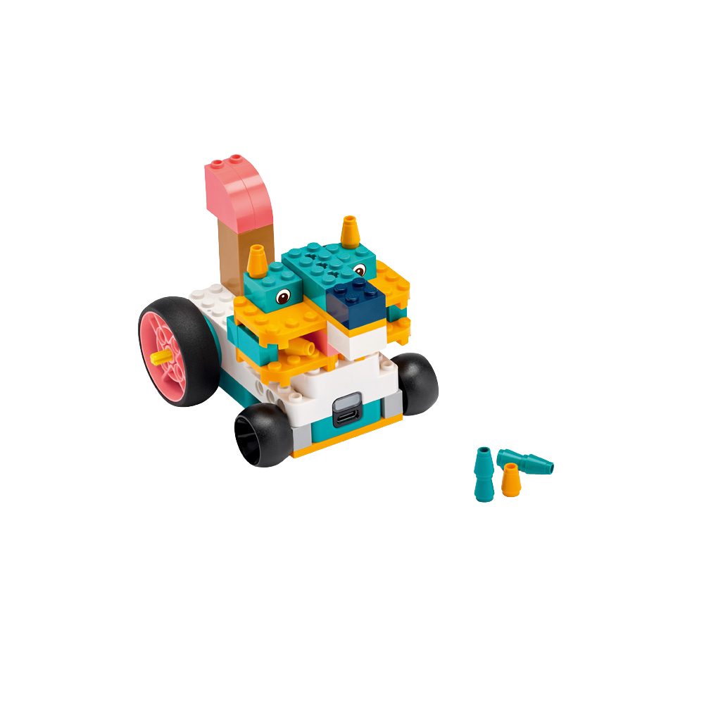 model zbudowany z zestawu LEGO Education nauki przyrodnicze i ścisłe