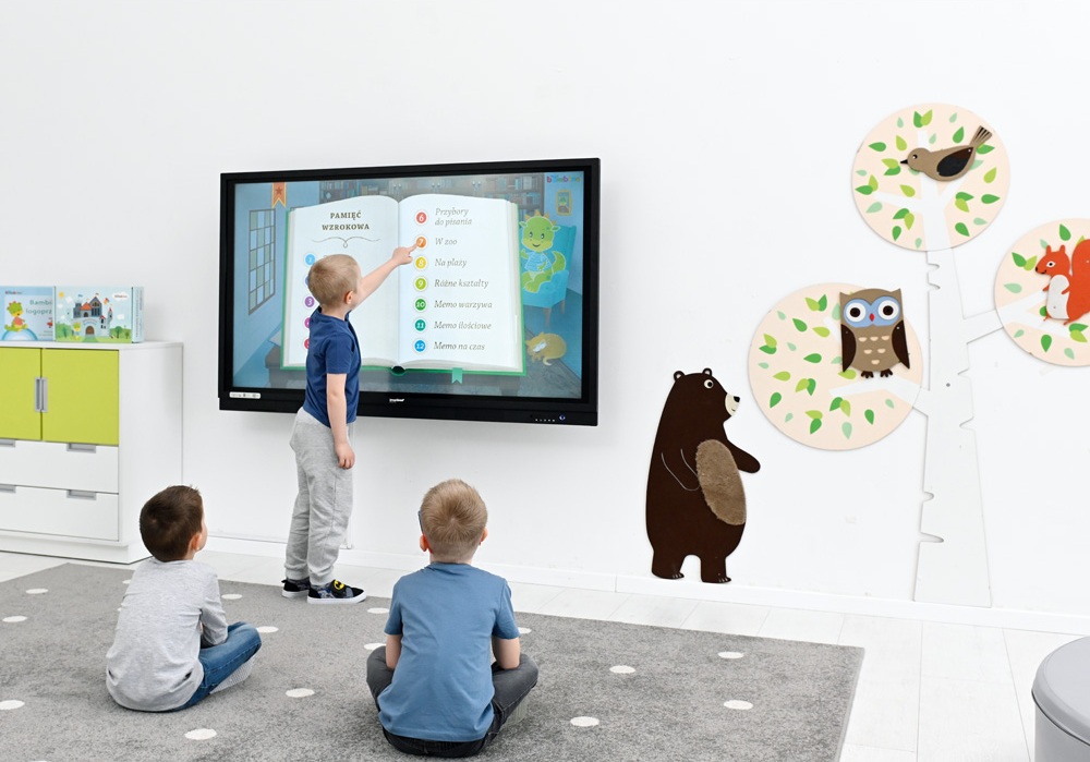 cyfrowy uczeń przedszkolaki uczą się przez aplikację moje bambino jambo edu