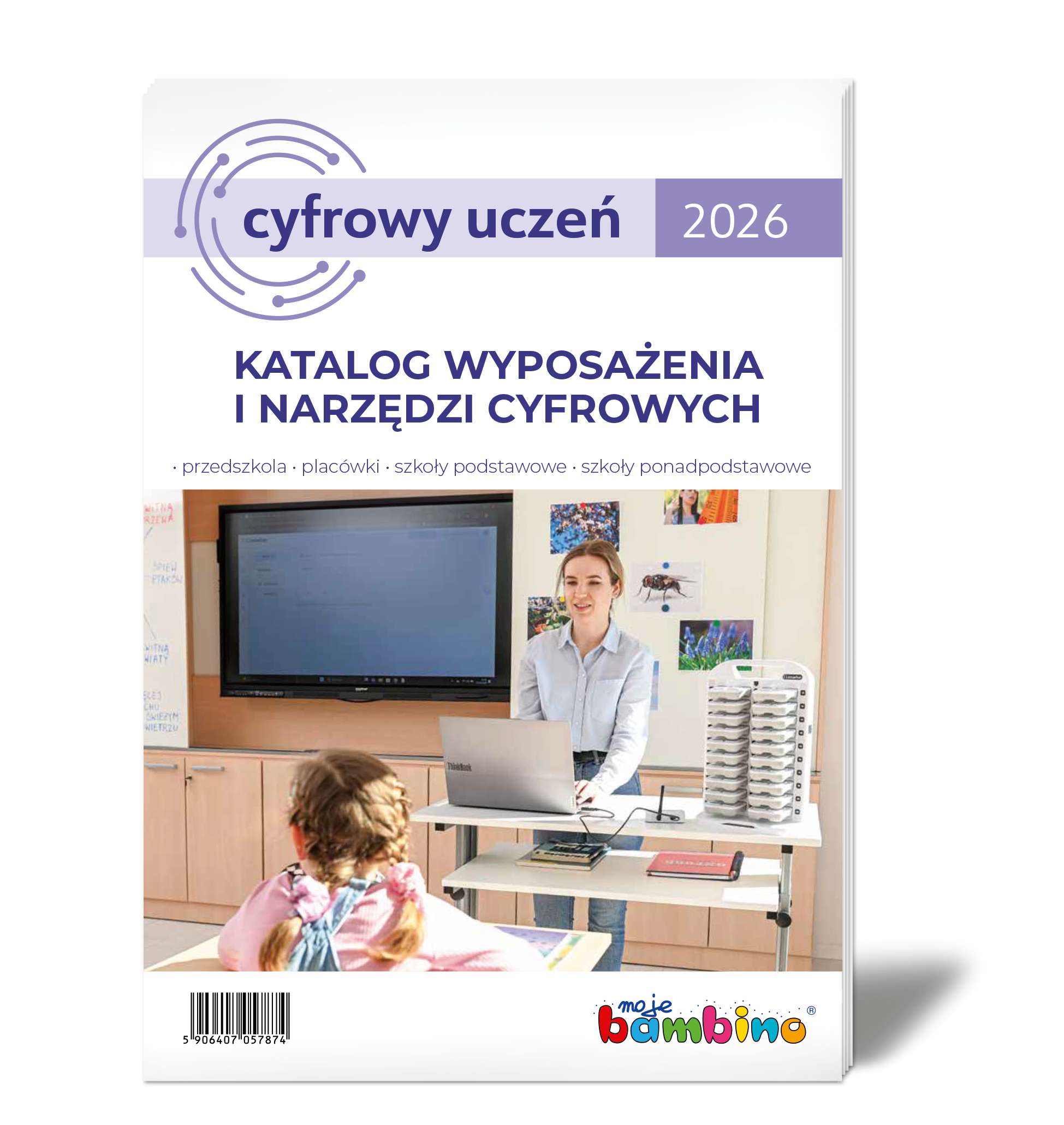 okładka katalogu Cyfrowy Uczeń 2026 Moje Bambino