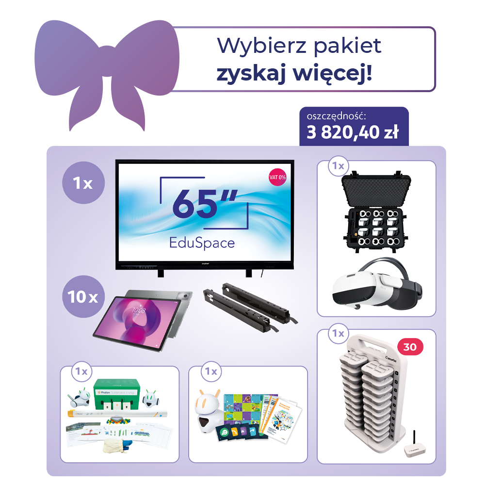 Cyfrowy Uczeń – szkoła podstawowa – pakiet rozszerzony Moje Bambino