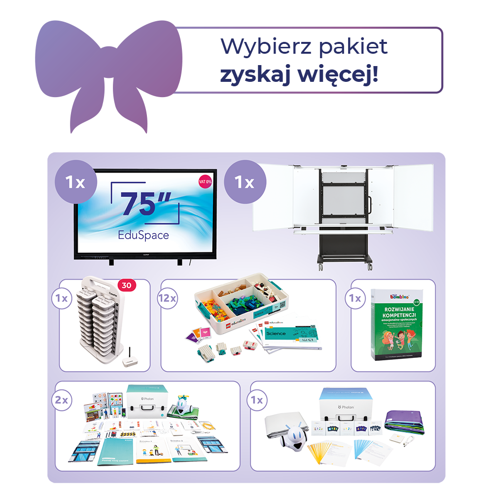 Cyfrowy Uczeń – szkoła podstawowa – pakiet zaawansowany Moje Bambino
