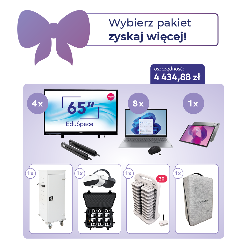 Cyfrowy Uczeń – szkoła ponadpodstawowa – pakiet kompleksowy Moje Bambino